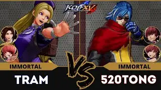 KOFXV⭐TRAM (Mai/Hinako/Shermie) vs 520TONG (O.Chris/Krohnen/Chris)⭐Ranked Match - 11/24