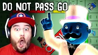 I PLAYED A CURSED MONOPOLY HORROR GAME?! | Do Not Pass Go (MicroHorrorArcade)