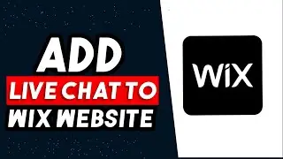 How To Add Live Chat On Wix (2024)