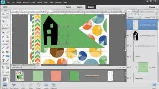 Create a card in Photoshop Elements