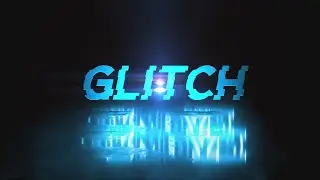 Glitch Reveal Title  Intro Template 