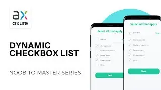 Dynamic Checkbox List | Axure RP: Noob to Master, Ep70