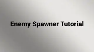 Enemy Spawner Tutorial - Unreal Engine