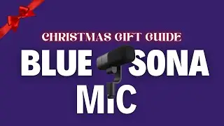 Christmas Gift Guide- Blue Sona Logitech Microphone