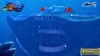 🌊 The Bloop vs El Gran Maja – Deep Sea Monsters Clash  Zoonomaly Theme Song