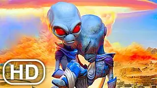 DESTROY ALL HUMANS REMAKE All Cutscenes Full Movie (2020) HD Alien Invasion Action