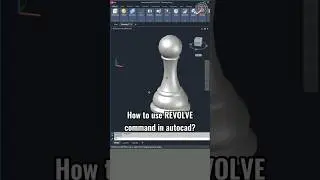Autocad | Revolve Command in Autocad 