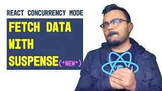 React data fetch with suspense  | concurrency mode