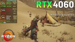 MONSTER HUNTER WILDS Beta | RTX 4060 | Lenovo LOQ