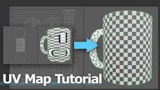 How to use the UV Editor in Maya - UV unwrapping for texture