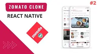 🔴 Let's build Zomato with React Native| HomeScreen | Expo | Day2