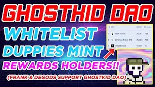 🔥GhostKidDAO hits Top Leadership Board for Duppies WL POOL🔥 (JUST GETTING STARTED) $BOO 👻 $DUST