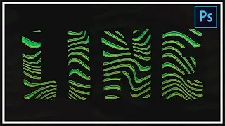 [ Photoshop Tutorial ] Wave Text Effect in Photoshop