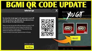 BGMI QR CODE NEW UPDATE😍 | 340 UC IN 85rs ?