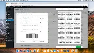 Wordpress - Create & Print barcode labels with your printer, WooCommerce ready!