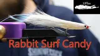 Rabbit Surf Candy Fly Tying Tutorial, LIFliesMike Saltwater Flytying