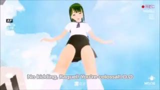 MMD Giantess Growth: Raquels Colossal Growth