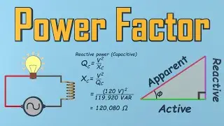 Power factor explained | Active Reactive Apparent Power correction