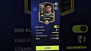 pratama arhan ada di game fifa 😱 
