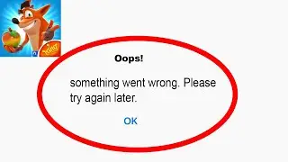 Fix Crash on the Run App Oops Something Went Wrong Error | Fix Crash on the Run went wrong error |