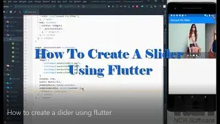 How to create a slider using flutter. flutter carousel slider