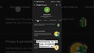 Nakalimutan mo ba ang Facebook Password mo? 