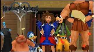 Hades Cup Boss Battles | Kingdom Hearts 1.5ReMix