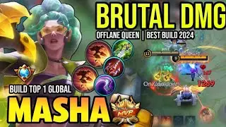 MASHA BEST BUILD 2024 | BUILD TOP 1 GLOBAL MASHA GAMEPLAY | MOBILE LEGENDS✓