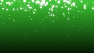 Green Screen White particles loop (1080) || Background Videos for Editing