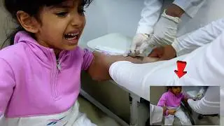 جوجو وسارة يبكون من الإبرة والسبب !!