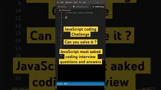 1/50: JavaScript Coding Challenge - can you find the output? #shorts #coding #javascript #fullstack