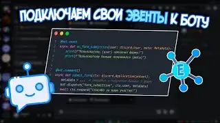 Свои эвенты бота в Discord. Разработка дискорд ботов