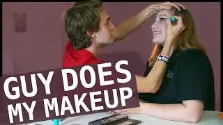 GUY DOES MY MAKEUP w/ NICO PLYLEY | Alyx Freid