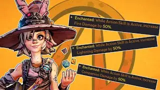 "While Action Skill Is Active" Enchantments! How Do They Work? (Tiny Tina's Wonderlands)
