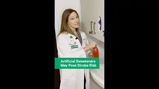 Artificial Sweeteners May Pose Stroke Risk