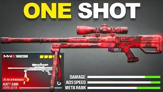 the *BEST* ONE SHOT SNIPER META in WARZONE 3 & MW3! (Best Katt AMR Class Setup)