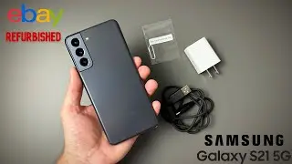 Let's check out a $200 eBay Refurbished Samsung Galaxy S21