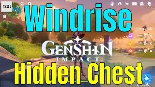 Genshin Impact Windrise Hidden Chest