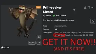 A FREE LIMITED ITEM?!?!?