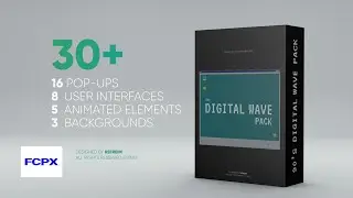 90s Digital Wave Pack for Final Cut Pro X
