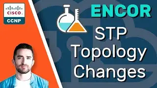 CCNP ENCOR // STP Topology Changes (LAB) // ENCOR 350-401 Complete Course