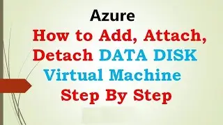Add Extra disk in Linux Virtual Machine on Azure | Lec-12 | Microsoft AZ-104 Tutorials in English |