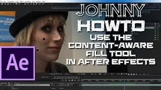 How to use the Content Aware Fill tool in After Effects CC