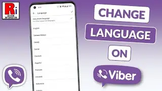 How to Change Language on Viber