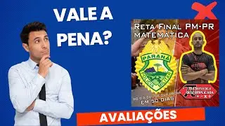 (REVIEW) RETA FINAL PMPR - MATEMÁTICA DESCOMPLICADA - YURI RANYERISSON CORREIA LINS, VALE A PENA? #S