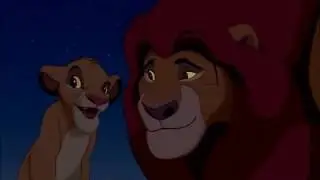 The Lion King - Simba and Mufasa scene