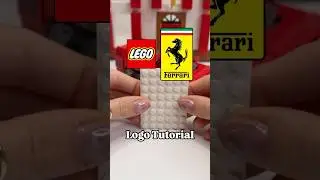 LEGO Ferarri Logo Tutorial 🏎️🐎 