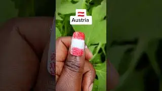 Verwandle deine Nägel mit den Farben der Österreichischen Flagge! 🇦🇹 | Jetzt Ansehen #youtubechamps