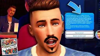 ELE FOI CONVIDADO PARA UM REALITY SHOW DE ROMANCE E ACEITOU | The Sims 4