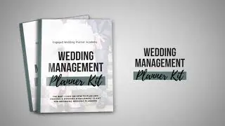 The Ultimate Wedding Management Guide For Beginners - Learn To Plan & Manage Weddings Step-by-Step!